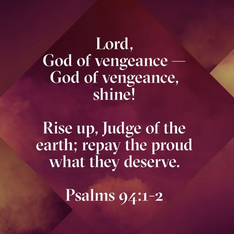 God Of Vengeance, Psalm 9, Audio Bible, Daily Bible Reading, Gods Hand, Bible Versions, Lord God, Christian Bible Quotes, King Jesus