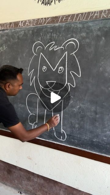 CHANDAN KUMAR CHOUDHARY on Instagram: "Draw a lion using MM #Art #Chandanartacademy" Lions Drawing Easy, How To Draw A Lion Step By Step, How To Draw Lion, Easy Drawing For Kids Step By Step, Lion Art For Kids, How To Draw A Lion, Lion Easy Drawing, Drawing For Kids Easy Children, Lion Drawing For Kids