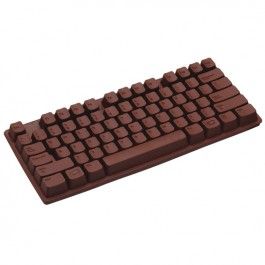 Chocolate Keyboard, Choco Biscuit, Silicone Chocolate Molds, Kitchen Craft, Fancy Cookies, How To Eat Better, Kitchen Crafts, Kawaii Food, How To Make Chocolate