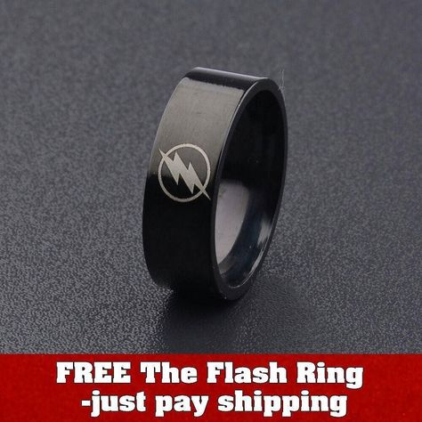 Get your #Free #theflash #ring just pay shipping... last chance guys! For @eNebriated followers only every week! Sponsored by @coolineedthat  Read the full description!  Link in @eNebriated bio Link in @eNebriated bio  ...Closes tonight at Midnight so hurry! (pacific standard time)! This is for @eNebriated followers follow and get weekly #freebies  FREE plus shipping!  #love it!  Hashtags ----------------------- #flash #thereverseflash #thejusticeleague #justiceleague #barryallen #bartallen #fla Zeus Lightning Bolt, Flash Ring, 5 Friends, Lightning Bolts, Stainless Steel Polish, Ring Sale, Stainless Steel Ring, Wedding Cocktails, Titanium Rings