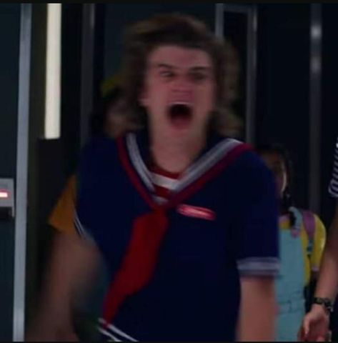 Angry Words, Beautiful Joe, Stranger Things Actors, Stranger Things Characters, Joe Keery, Stranger Things Meme, Steve Harrington, Reaction Pics, I Icon