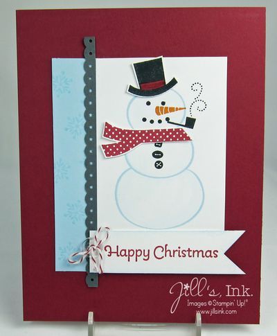 Stylin' Snowfolk Swap 007_edited-1 Snowmen Cards, Snow Men, I Just Realized, Snowman Cards, Stampin Up Project, Stampin Up Christmas Cards, Scrapbooking Cards, Stampin Up Christmas, Overland Park