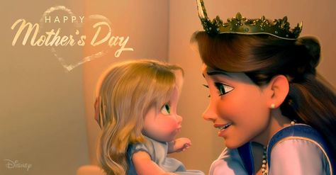 Rapunzel and her mom. Happy Mother's Day! Disney Personality Quiz, Tangled 2010, Rapunzel Disney, Disney Quiz, Foto Disney, Images Disney, Disney Mom, Princess Rapunzel, Desain Signage