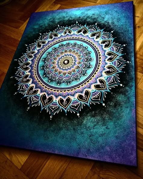 Mandala Painting Canvases, Mandala Resin, Mandala Art On Canvas, Dot Mandala Art, Mandala Ideas, Mandala Wallpaper, Mandala Doodle, Mandala Canvas, Mandala Art Therapy