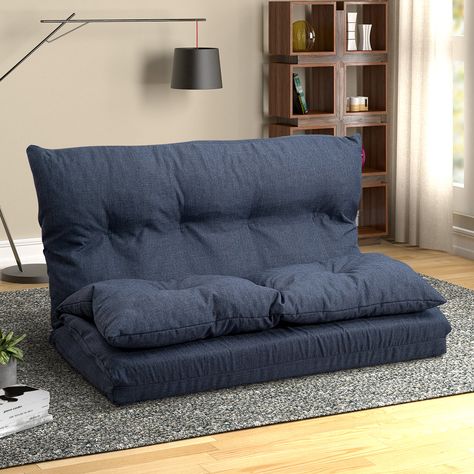 Free 2-day shipping. Buy Floor Sofa Bed, Folding Futon Chaise Lounge Sofa Gaming Chair Floor Couch, Adjustable Floor Sofa and Couch, Foldable Sleeper Sofa Bed, Lazy Sofa Couch, Bedroom, Living Room Furniture, Navy, W6151 at Walmart.com Gaming Sofa, Fabric Folding, Double Chaise Lounge, Floor Couch, Lounge Couch, Floor Sofa, Folding Sofa, Chaise Lounge Sofa, Living Room Balcony