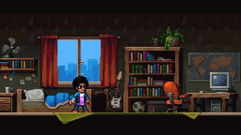 My room Mock-up Pixel Art Room 2d, Pixel Art Tileset Platformer, Pixel Art Bedroom, Pixel Interior, Pixel Assets, Pixel Background, Scene Room, Platform Games, Pixel Art Landscape