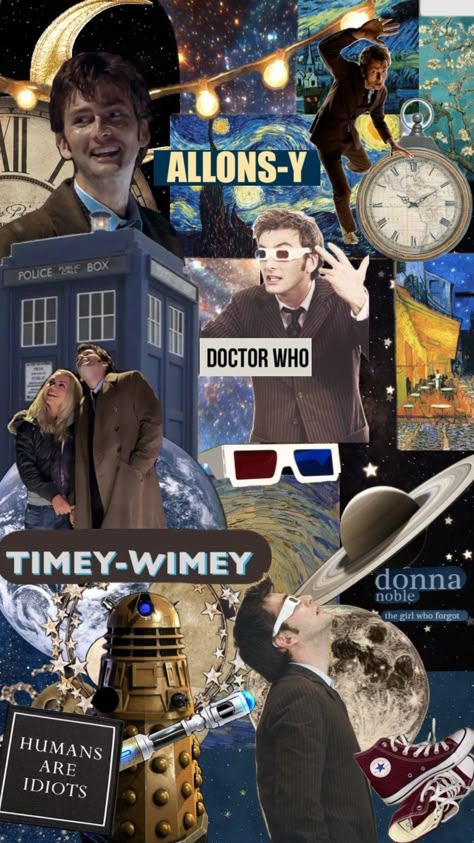 Dr Who Wallpaper, Doctor Who Poster, Doctor Who Wallpaper, Doctor Who Funny, Doctor Who 10, David Tennant Doctor Who, Donna Noble, Doctor Who Art, 10th Doctor