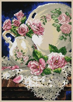 Bunka Embroidery, Large Cross Stitch Patterns, Paintings For Home, 123 Cross Stitch, Cross Stitch Projects Ideas, Free Cross Stitch Patterns, Cross Stitch Kitchen, Pola Kristik, Cross Stitch Pictures