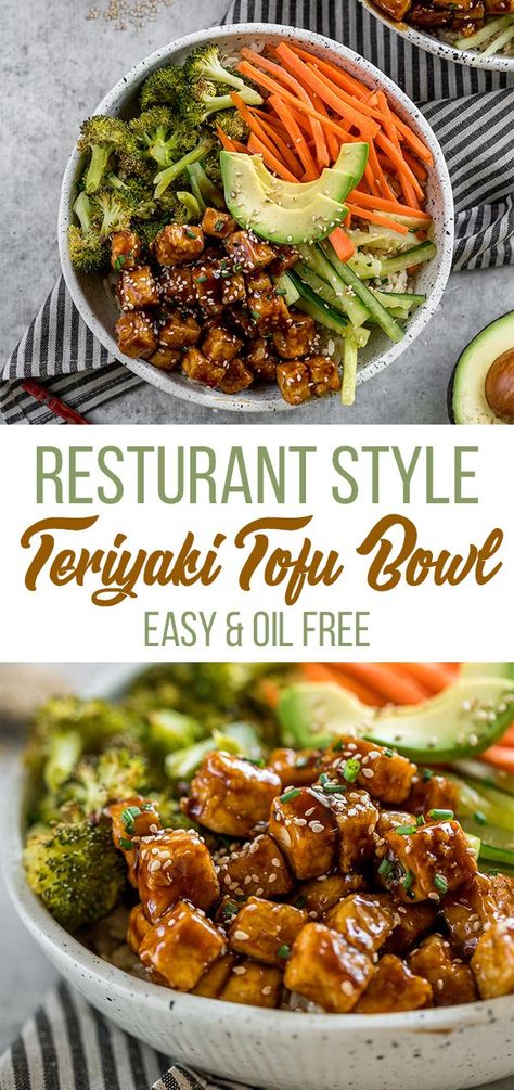 Ah can try to make sarku type tofu teriyaki! Tofu Lunch Ideas For Work, Tofu Work Lunch, Teriyaki Tofu Bowl, Vegan Lunches For Work, Tofu Teriyaki, Tofu Bowls, Tofu Bowl, Teriyaki Tofu, Vegan Bowls