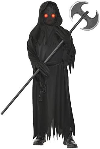 Amscan 9908184 - Kids Halloween Glaring Grim Reaper Boys Fancy Dress Costume Age: 10-12 Yrs : Amazon.co.uk: Toys & Games Reaper Halloween Costume, Grim Reaper Halloween Costume, Boys Halloween Costume, Grim Reaper Costume, Iconic Halloween Costumes, Reaper Costume, Boys Fancy Dress, New Halloween Costumes