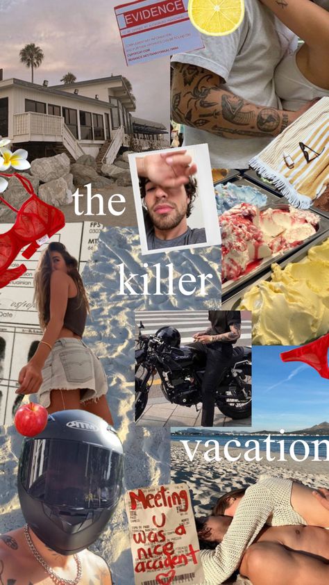 My Killer Vacation Aesthetic, My Killer Vacation Tessa Bailey, My Killer Vacation, Bookish Wallpaper, Booktok Aesthetic, Tessa Bailey, Booktok Books, Romance Series Books, Vacation Aesthetic