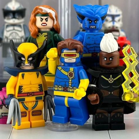 Lego X Men Moc, Lego X Men, Lego Wolverine, Lego Pics, Lego Jedi, Lego Frame, Marvel Design, Wolverine Deadpool, Custom Minifigures