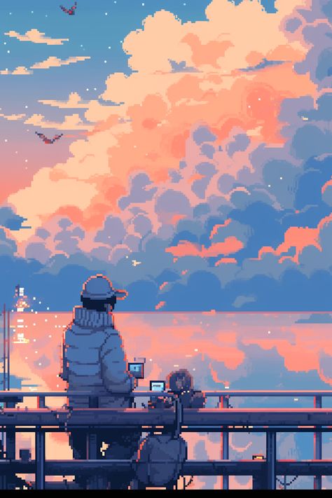 #rococo #pixelart #lofi #90s #aesthetic #anime #animeart #rooms #liminal #spaces #aiart #midjourney #midjourneyart #relaxing #wallpapers Lofi Aesthetic Anime Wallpaper, Lofi City, Lofi Images, Notion Study, Relaxing Wallpapers, Lo-fi Wallpaper, 90s Background, Lofi Wallpaper, Anime Lofi