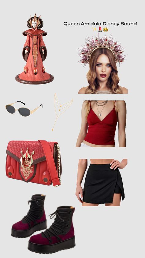 Queen Amidala Disney Outfit ✨💄👑 #disneybound #queenamidala #outfit #disney Outfit Disney, Queen Amidala, Disney Outfit, Disney Bound Outfits, Disney Inspired Outfits, B Fashion, Disney Outfits, Disney Inspired, Disney Trips