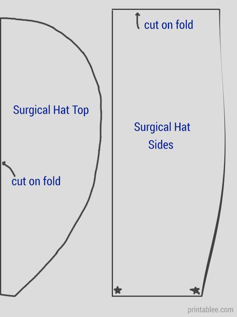 Free Surgical Scrub Hat Patterns, Free Surgical Cap Pattern, Surgical Hat Pattern Free, Diy Scrub Cap Hat Patterns Free, Nurse Hat Pattern Printable, How To Make A Scrub Cap, Ponytail Scrub Hat Pattern Free, Surgical Caps Pattern Free, Scrub Cap With Ponytail Pattern Free