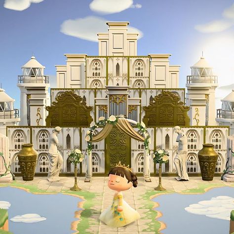 Castle Museum Acnh, Acnh Greek Mythology, Acnh Castle Shop, Acnh Princesscore, Acnh Elegantcore Museum, A Perfect Tea Party Palace Acnh, Acnh Regency, Acnh Hhp Castle, Animal Crossing Castle