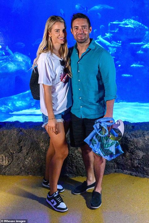 Spencer Matthews and Vogue Williams look loved-up SEA LIFE event Sea Life London, London Aquarium, Breakfast Event, Vogue Williams, Sea Life, Vogue, London