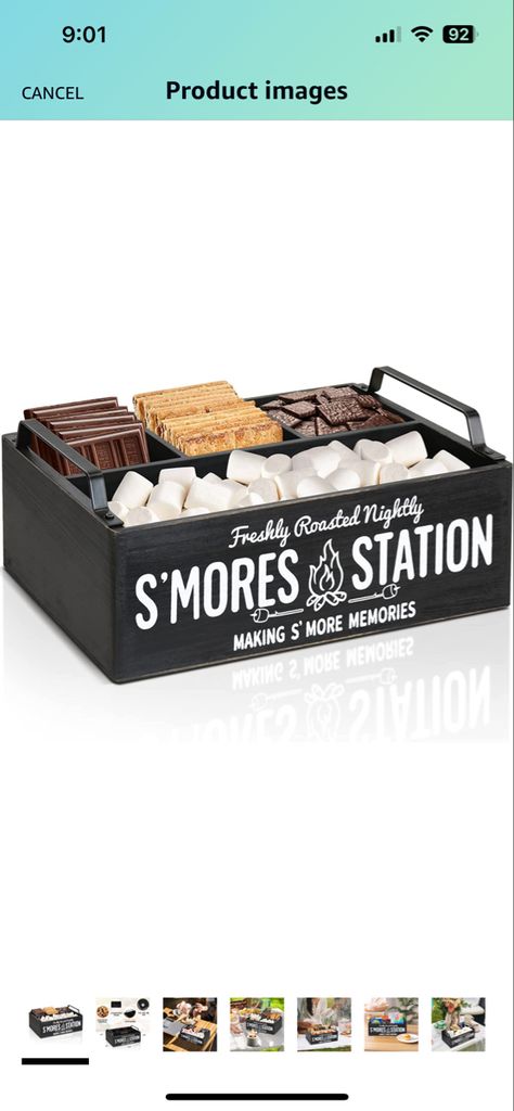 Smores Caddy, S'mores Box, Smores Kit, Smores Station, Smores Maker, Smores Kits, Accessories Organizer, S'mores Bar, Camping Decor