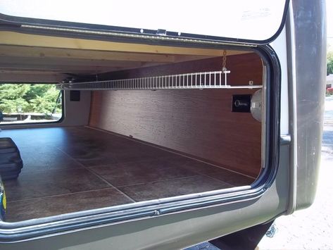 Camper Pass Through Storage Ideas, Rv Passthrough Storage, Rv Fishing Pole Storage, Rv Pass Through Storage Organization, Camper Fishing Pole Storage, Rv Tongue Storage, Rv Under Belly Storage Ideas, Rv Pass Through Storage Ideas, Rv Basement Storage Ideas