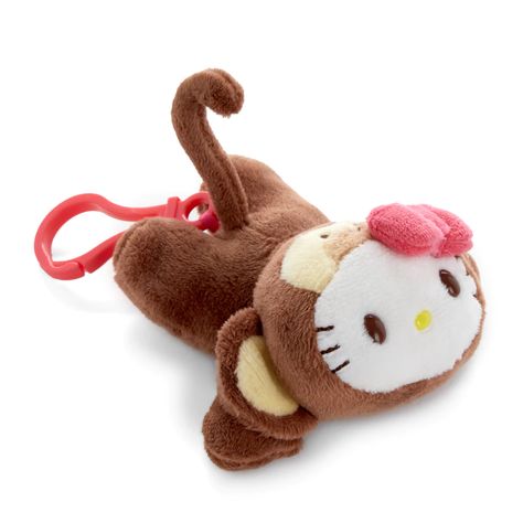 Monkey Mascot, Iphone Widgets, Sanrio Plush, Tropical Animals, Monkey Plush, Tropical Escape, Hello Kitty Items, Hello Kitty Collection, Birthday Wishlist