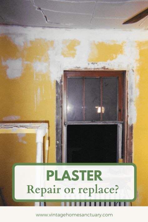 plaster walls versus drywall Repair Plaster Walls Old Houses, Plaster Wall Repair Diy, Plaster Repair Old Houses, Drywall Over Plaster Walls, Removing Plaster Walls, Cover Plaster Walls Ideas, Covering Plaster Walls Ideas, How To Plaster Walls Diy, Old Plaster Walls