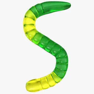 Worm Drawing, Gummy Worm, Gummy Worms, 3ds Max Models, Real Model, 3d Object, Amazing Drawings, Art Wallpaper Iphone, Candy Store