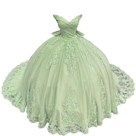 Sage Green Quinceanera Dresses, Princess Quinceanera Dresses, Dresses Puffy, Sweet 16 Dress, 16 Dress, Quinceanera Dresses, Quinceanera, Sweet 16, Ball Gown