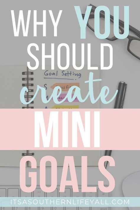 Achieve your goals when you take tackle them in small steps. Mini-goals are your answer to achieving your dreams and success. Small steps lead to big accomplishments. #goalsetting #selfdevelopment #achievegoals #personaldevelopment Time Organization, Goals Setting, Making Goals, How To Believe, Finding Motivation, Goal Setting Worksheet, Yearly Goals, Southern Life, Goal Planner