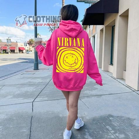 Vintage Nirvama Smiley Face Doubled Sides Sweatshirt, Trendy 90s Nirvana Band T-Shirt, Nirvana Nevermind Album Shirts, Nirvana Hoodie, Nirvana Sweater1 Check more at https://clothinglowprice.com/product/vintage-nirvama-smiley-face-doubled-sides-sweatshirt-trendy-90s-nirvana-band-t-shirt-nirvana-nevermind-album-shirts-nirvana-hoodie-nirvana-sweater1/ Album Shirts, Nirvana Hoodie, Nirvana Tshirt, Nirvana Nevermind, Nirvana Band, Sweatshirt Trendy, Smiley Face, Nirvana, Smiley