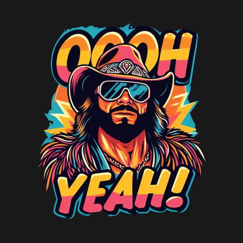 Macho Man Randy Savage by cerebral-assassin-s Macho Man Randy Savage Art, Savage Logo, Wrestling Birthday, Basketball Wallpapers, Savage Wallpapers, Randy Savage, Wrestling Posters, Macho Man Randy Savage, Beast Wallpaper