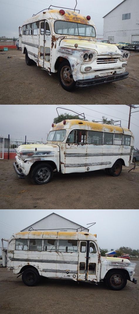 1958 Chevrolet Superior School Bus Short Old Buses For Sale, Short School Bus, School Bus For Sale, Old School Bus, Short Bus, Buses For Sale, School Bus, Buses, New Mexico