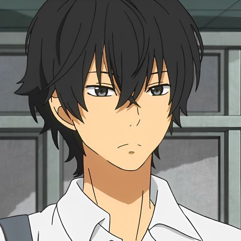 Anime Boy Icon, Haru Yoshida, Pfp Boy, Monster Ideas, Boy Icon, My Little Monster, Karakter Disney, Cat Boys, Japanese Boy