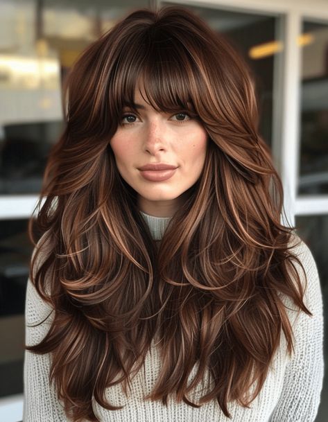 Holiday Hair Color, Deep Auburn, Shag Hairstyle, Winter Hair Color Trends, Winter Hairstyle, Holiday Party Hair, Tips For Winter, Hairstyle Tips, Winter Mood