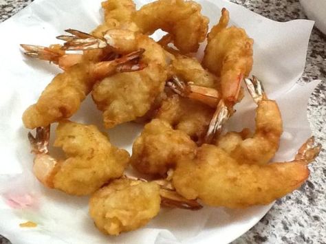 Long John Silver's Fish Batter Long John Silvers Fish Batter, Silver Fish Recipe, Shrimp Batter, Udang Goreng, Fish Batter, Fish Batter Recipe, Fried Shrimp Recipes, Fried Clams, Long John Silver