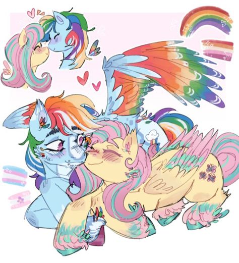 ;-;👍 Cute Fluttershy Fanart, Rainbow Dash And Fluttershy Ship, Trans Rainbow Dash, Mlp Rainbow Dash X Fluttershy, Rainbow Dash As A Human, Rainbow Dash X Fluttershy Fanart, Transmasc Rainbow Dash, Mlp Rainbow Dash Redesign, Mlp Spike Fanart