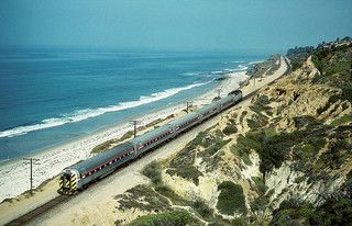 Amtrack Train... Oceanside, California... Train Trips, Visit San Diego, Oceanside California, Amtrak Train, Train Route, San Diego Living, Train Ride, Train Journey, Ways To Travel