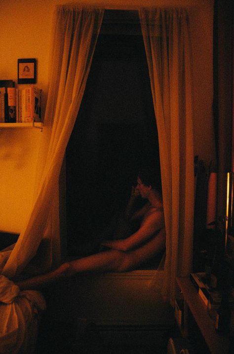 Intimate Self Portrait Photography, Nighttime Photography, Author Portraits, Thesis Inspiration, Night Window, Intimate Portrait, Night Time Photography, Photography Assignments, Personal Investigation