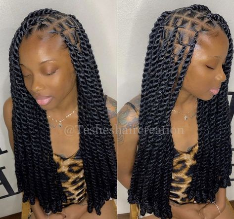 Style Invisible Locs, Invisible Locs Hairstyles, Black Hair Protective Styles, Invisible Locs, Short Box Braids Hairstyles, Faux Locs Hairstyles, Hair Twist, Box Braids Hairstyles For Black Women, Braided Cornrow Hairstyles