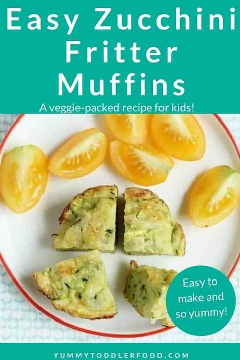 Make the most of your zucchini with this easy baked zucchini fritters recipe. Skip the frying and make these healthy fritters in a muffin tin! #zucchinifritters #zucchinirecipe #toddlermeals #toddlerlunch Healthy Fritters, Easy Zucchini Fritters, Baked Zucchini Fritters, Zucchini Fritters Recipe, Easy Toddler Meals, Baked Zucchini, Fritters Recipe, Toddler Lunches, Easy Zucchini