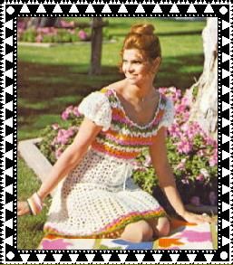 Vintage Peasant Dress, Peasant Dress Pattern, Peasant Dress Patterns, Vintage Crochet Dresses, Dress Crochet Pattern, Hippie Crochet, Vintage Crochet Patterns, Kawaii Diy, Vintage Crochet Pattern