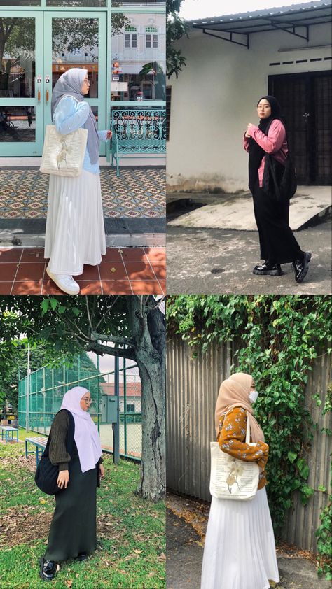 Ootd Hijab Big Size, Bigsize Hijab Outfit, Kebaya Big Size, Ootd Gemuk, Hijab Syar'i Style, Ootd Big Size, Kaos Rib, Ootd Ngampus, Fashion Outfits Hijab