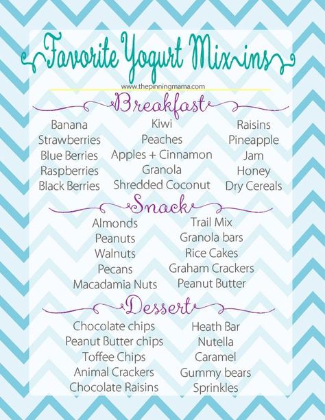 Our favorite yogurt toppings.  So fun to mix in your yogurt for a healthy breakfast, snacks, or dessert!  #ActiviaChallenge #spon #mixins #dessert #breakfast #snack Dieting Food, Raspberry Granola, Greek Yogurt Toppings, Healthy Breakfast Snacks, Yogurt Toppings, Fro Yo, Dessert Breakfast, Cereal Snacks, Heath Bars