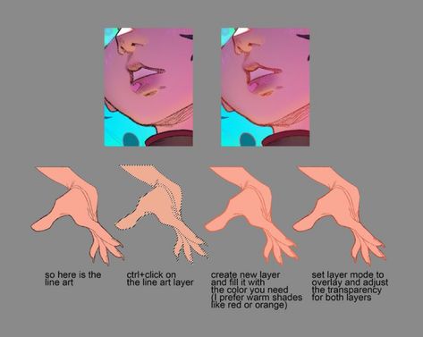 Colored Line Art, Nobody Asked, Concept Art Tutorial, Art Advice, Digital Painting Techniques, Body Reference Drawing, Coloring Tutorial, Digital Painting Tutorials, Anatomy Art