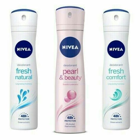 Découvrez la fraîcheur et la confiance avec la gamme de déodorants Nivea : Fresh Natural, Pearl & Beauty, et Fresh Comfort ! 
Nivea, votre allié incontournable pour rester frais, confiant et magnifique toute la journée. Choisissez Nivea pour une peau radieuse et une confiance inégalée. #NiveaFreshConfidence Hygiene Essentials, Women Deodorant, Romance Perfume, Nivea Deodorant, Skincare Kit, Deodorant For Women, Diy Body Scrub, Body Hygiene, Shower Skin Care