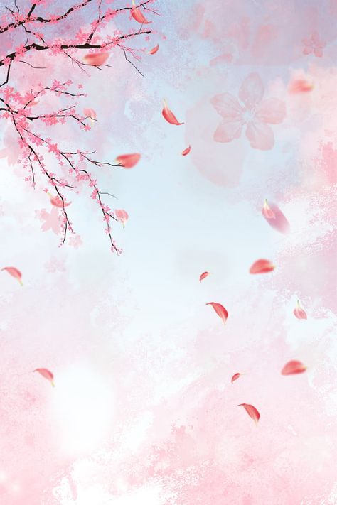 Cherry Blossom Wedding Backdrop, Cherry Blossom Poster Design, Cherry Blossom Tree Background, Fantasy Cherry Blossom, Cherry Blossom Tree Wallpaper, Pink Scenery, Festival Poster Background, Sakura Background, Cherry Blossom Poster