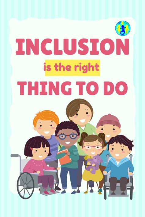 Every child deserves to be included. Inclusion leads to happiness and better success in life. Please share this poster and download at Teacher Pay teachers for all classrooms. Inclusive Education Posters, Classroom Posters Elementary, Education Posters, Inclusive Education, Inclusion Classroom, Awareness Poster, Success In Life, Learn English Grammar, Unusual Words