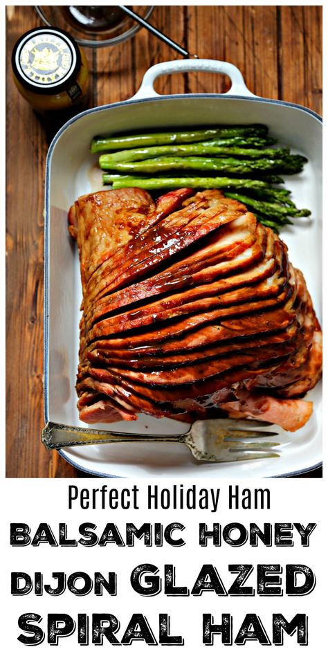 SIGN Mustard Ham Glaze, Glazed Spiral Ham, Mustard Recipes, Holiday Ham Recipes, Spiral Ham, Holiday Ham, Ham Recipe, Honey Dijon, Ham Recipes