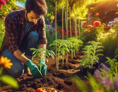 Do this a few days after planting your peppers and will grow more resilient plants that produce so much more fruit throughout the summer Underground Greenhouse, Cucumber Gardening, Mint Plants, Home Grown Vegetables, Thriving Garden, Plant Spacing, Plant Health, Soil Improvement, How To Grow Taller