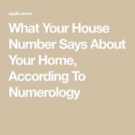 What Your House Number Says About Your Home, According To Numerology Destiny Number, 8 Limbs Of Yoga, What Is Meditation, Astrology Numerology, Money Habits, Hang On, House Number, Life Path, Love Languages