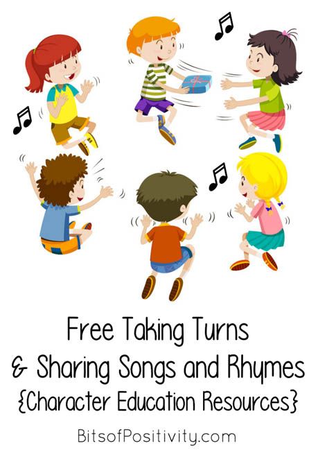 Blog post at BitsofPositivity.com : Learning to take turns and share is difficult for almost all young children. Montessori education has helpful ideas about taking turns and s[..] Preschool Social Skills, Friendship Activities, Circle Time Songs, Social Emotional Activities, Friendship Songs, Social Skills Activities, Toddler Discipline, Montessori Education, Mindfulness For Kids